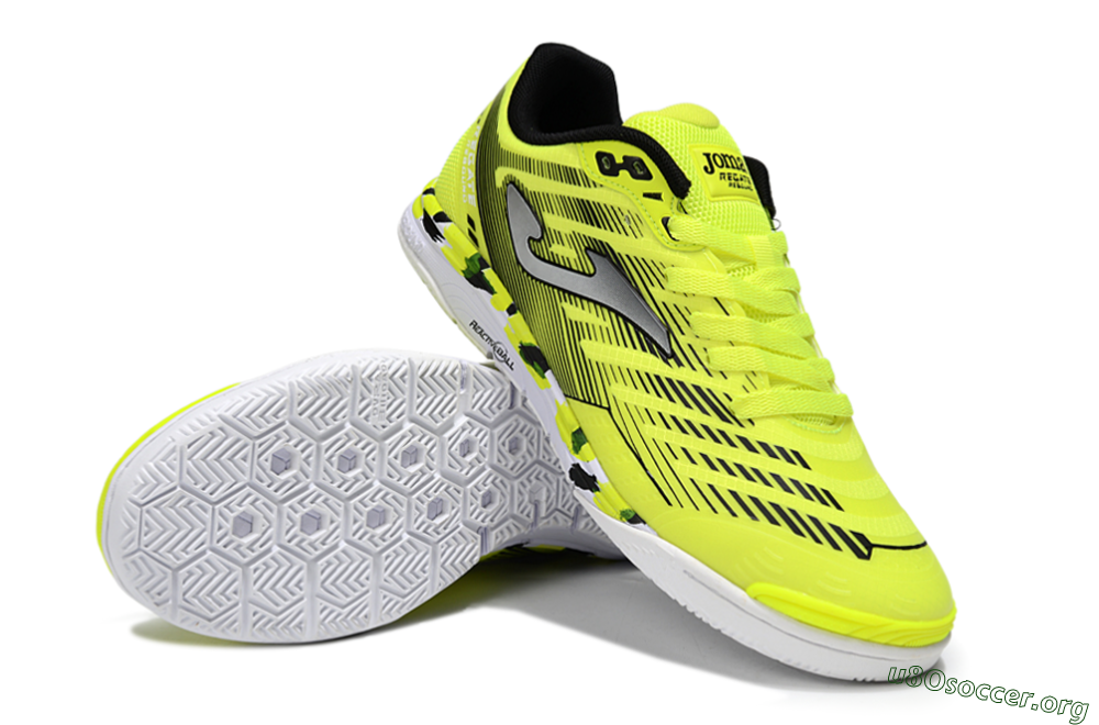 Joma Top Flex IC Football Shoes - Yellow/Silver/Black 0