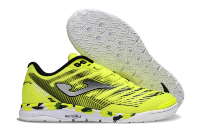 Joma Top Flex IC Football Shoes - Yellow/Silver/Black