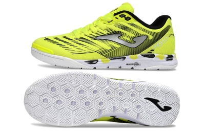 Joma Top Flex IC Football Shoes - Yellow/Silver/Black