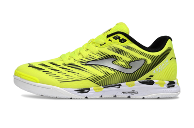 Joma Top Flex IC Football Shoes - Yellow/Silver/Black