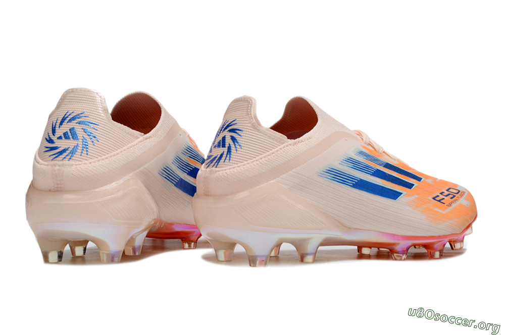 Adidas F50 Elite FG Football Boots - Pink/Orange/Blue 6