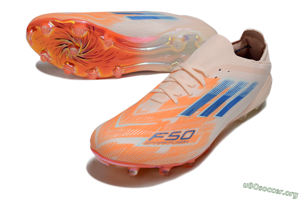 Adidas F50 Elite FG Football Boots - Pink/Orange/Blue 0