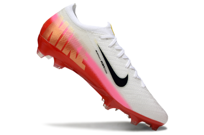 Nike Air Zoom Mercurial Vapor 16 Elite FG Football Boots - White/Pink/Red