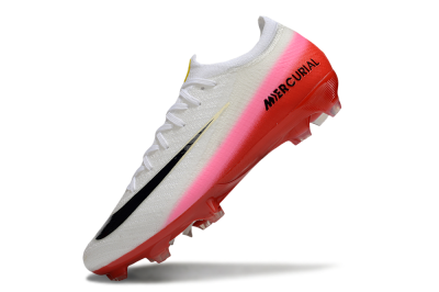 Nike Air Zoom Mercurial Vapor 16 Elite FG Football Boots - White/Pink/Red