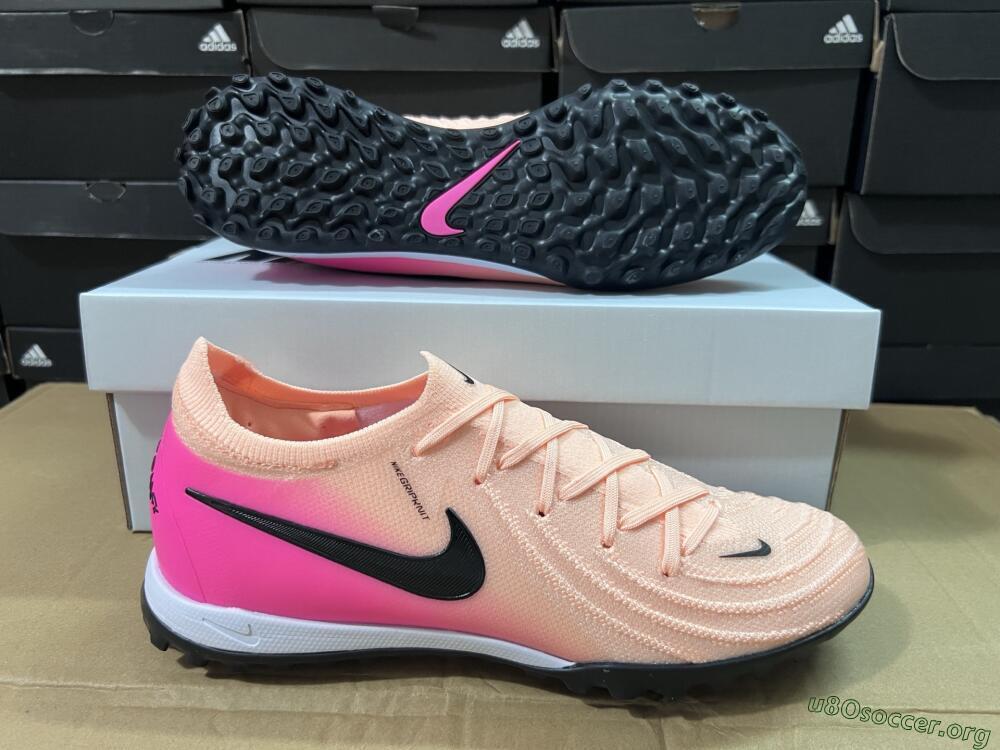Nike Phantom GX 2 Elite TF Football Shoes - Pink/Black