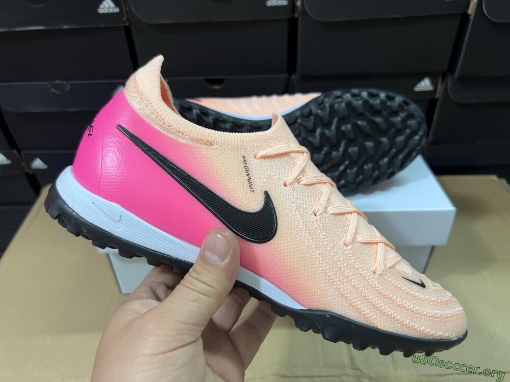 Nike Phantom GX 2 Elite TF Football Shoes - Pink/Black
