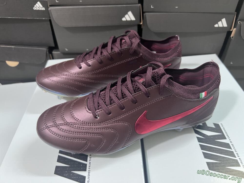 Nike Tiempo Legend 10 Elite FG Football Boots - Red/Gold