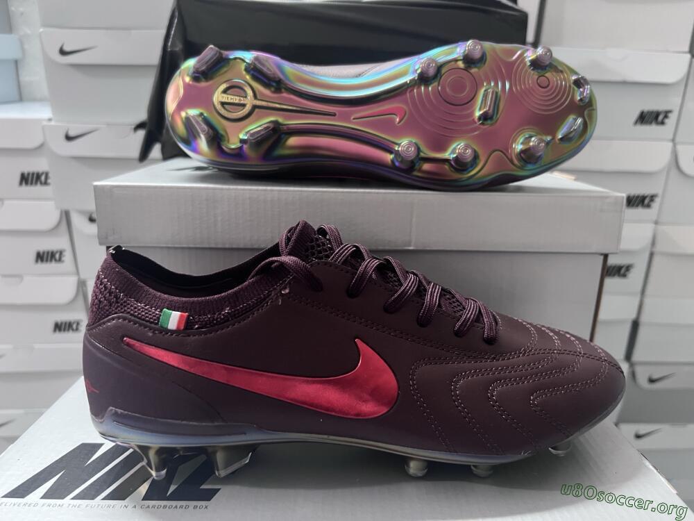 Nike Tiempo Legend 10 Elite FG Football Boots - Red/Gold