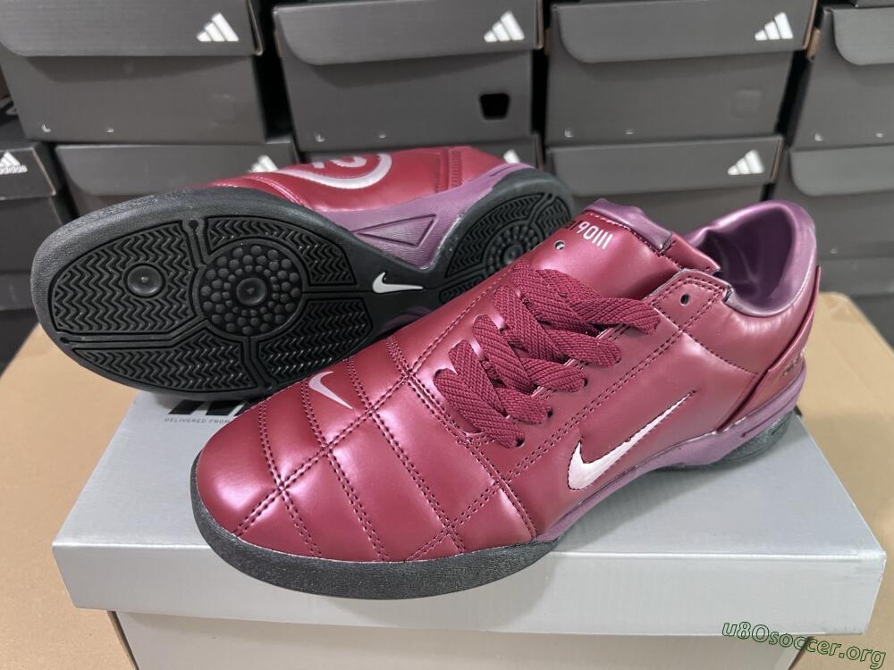 Nike Total 90 II IC Football Shoes - Red/Black/White