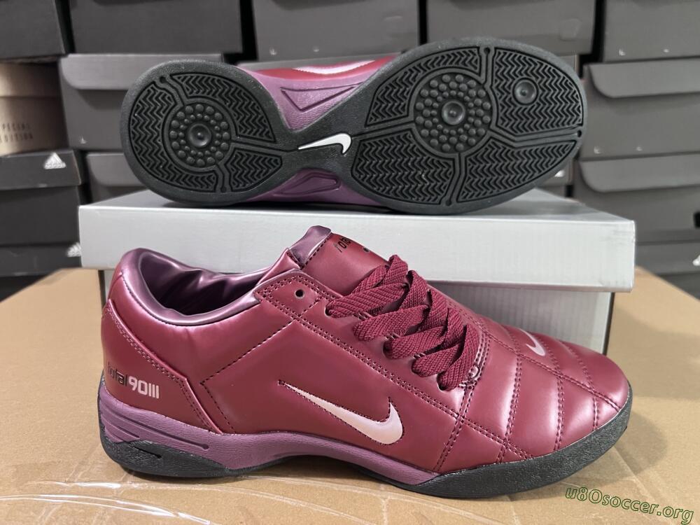 Nike Total 90 II IC Football Shoes - Red/Black/White