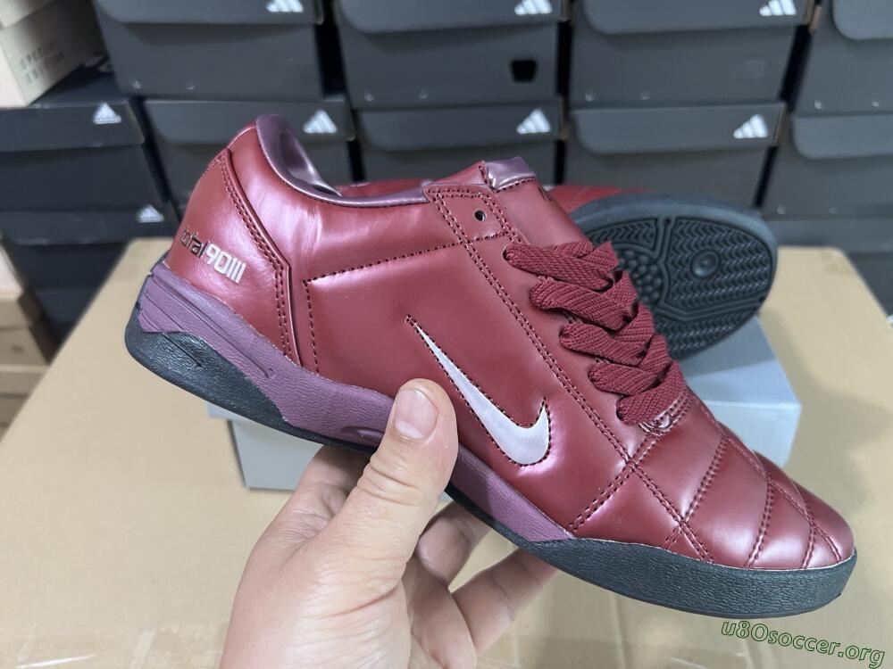 Nike Total 90 II IC Football Shoes - Red/Black/White