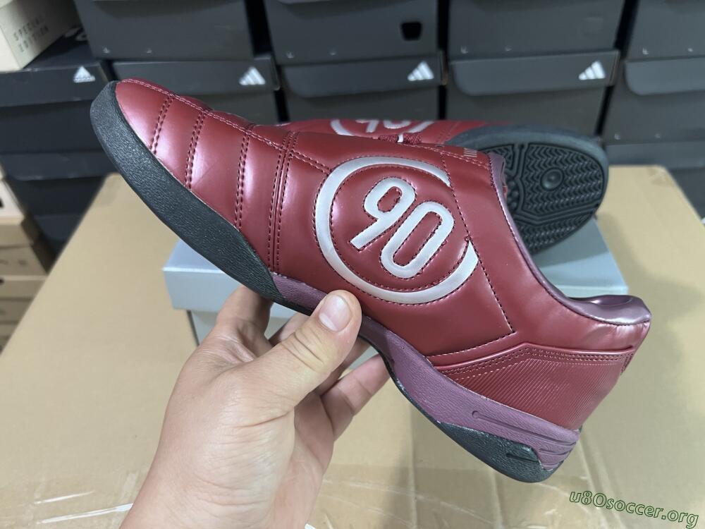 Nike Total 90 II IC Football Shoes - Red/Black/White