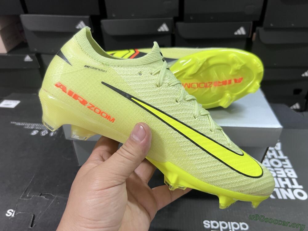 Nike Air Zoom Mercurial Vapor 16 Elite FG Football Boots - Yellow/Black/Red