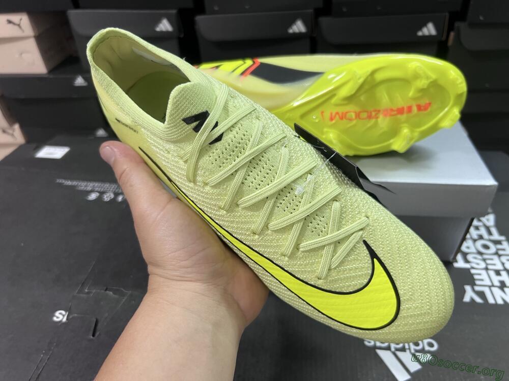 Nike Air Zoom Mercurial Vapor 16 Elite FG Football Boots - Yellow/Black/Red