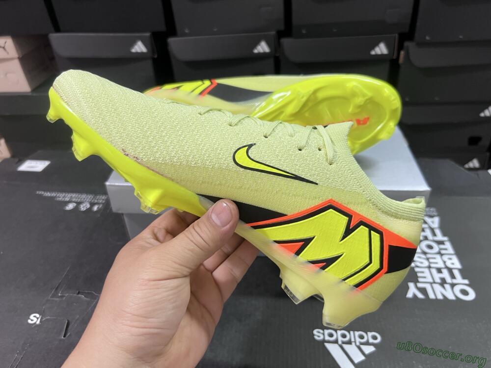 Nike Air Zoom Mercurial Vapor 16 Elite FG Football Boots - Yellow/Black/Red