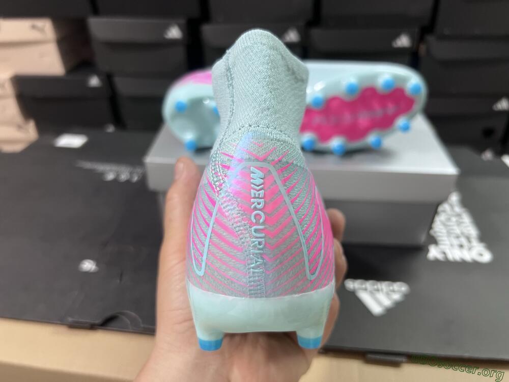 Nike Air Zoom Mercurial Superfly 10 Elite AG Football Boots - Jade/Pink