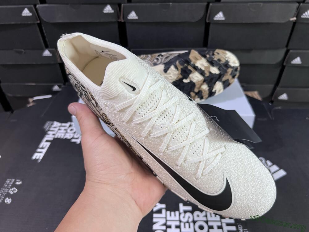Nike Air Zoom Mercurial Vapor 16 Elite TF Football Shoes - Beige/Black/Brown