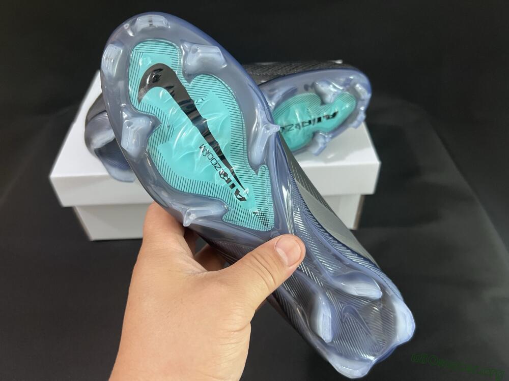 Nike Air Zoom Mercurial Vapor 16 Elite FG Football Boots - Black/Jade