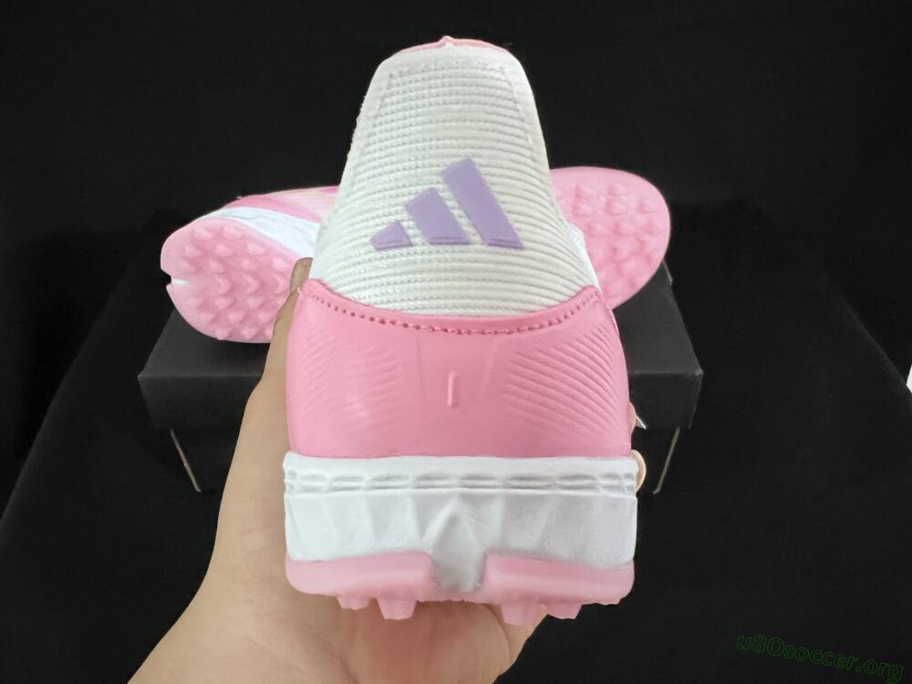 Adidas F50 Pro TF Football Shoes - Pink/Gold/White