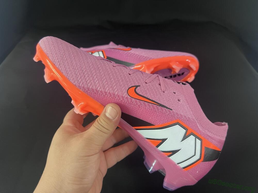 Nike Air Zoom Mercurial Vapor 16 Elite FG Football Boots - Red/Black