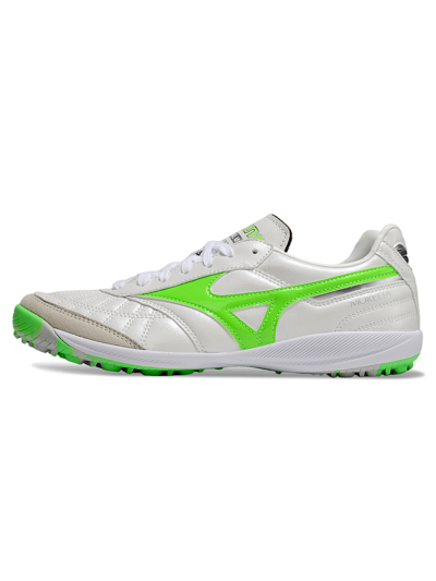 Mizuno Morelia Neo 4 TF Football Shoes - White/Yellow/Grey