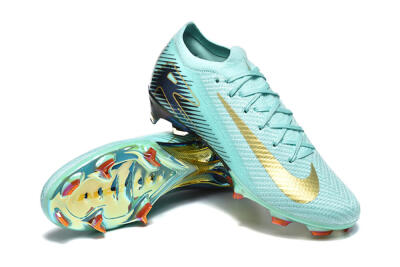 Nike Air Zoom Mercurial Vapor 16 Elite FG Football Boots - Jade/Gold/Black