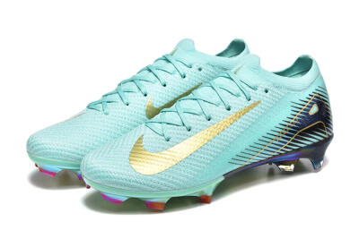 Nike Air Zoom Mercurial Vapor 16 Elite FG Football Boots - Jade/Gold/Black