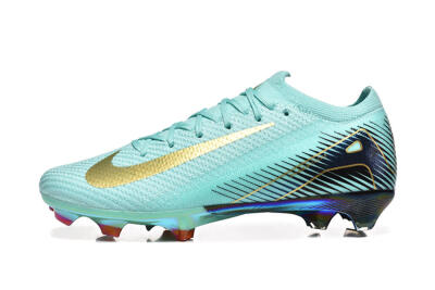 Nike Air Zoom Mercurial Vapor 16 Elite FG Football Boots - Jade/Gold/Black