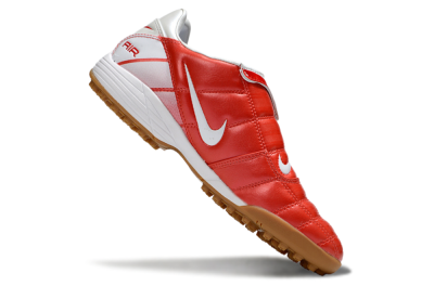 Nike Air Zoom Total 90 III TF Football Shoes - Red/White/Brown