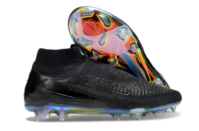Nike Phantom 6 Elite High FG Football Boots - Black/Gold