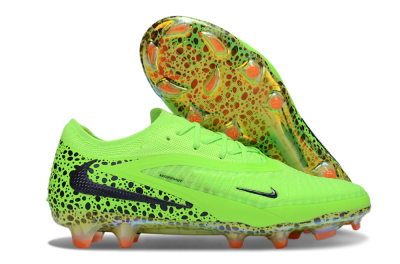 Nike Phantom 6 Elite FG Football Boots - Yellow/Black/Leopard