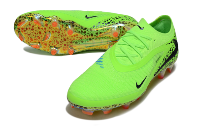 Nike Phantom 6 Elite FG Football Boots - Yellow/Black/Leopard