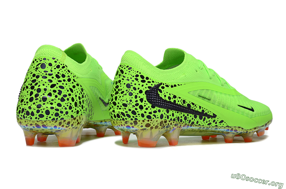 Nike Phantom 6 Elite FG Football Boots - Yellow/Black/Leopard 6