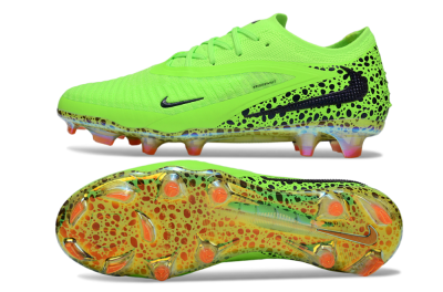 Nike Phantom 6 Elite FG Football Boots - Yellow/Black/Leopard