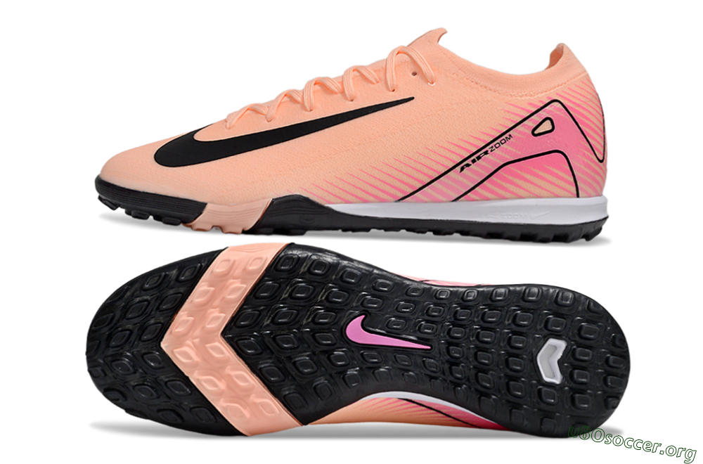 Nike Air Zoom Mercurial Vapor 16 Elite TF Football Shoes - Pink/Black 1