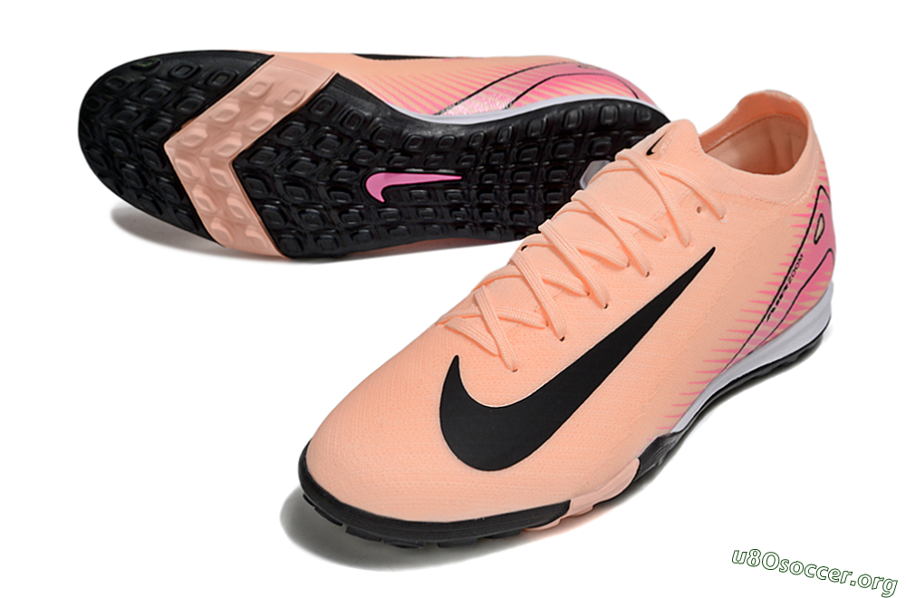 Nike Air Zoom Mercurial Vapor 16 Elite TF Football Shoes - Pink/Black 0