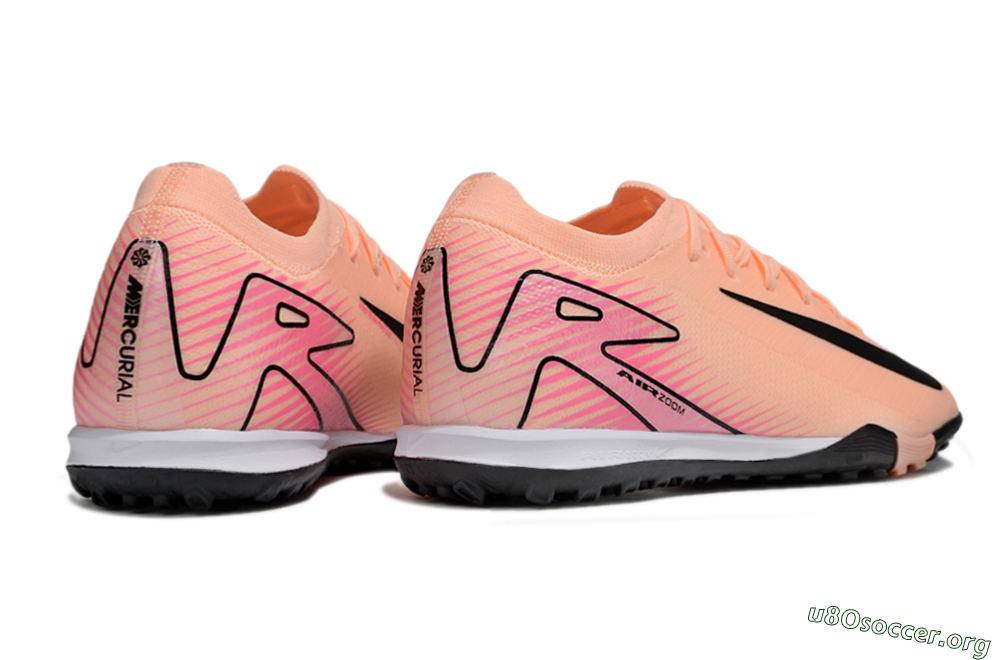 Nike Air Zoom Mercurial Vapor 16 Elite TF Football Shoes - Pink/Black 6