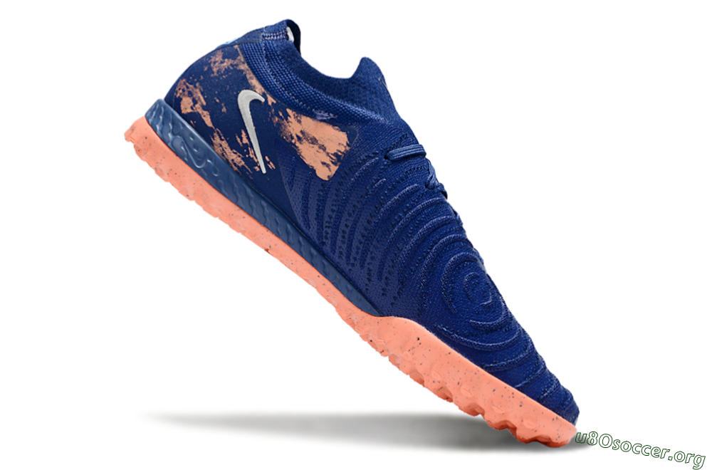 Nike Phantom GX 2 Elite TF Football Shoes - Blue/Pink/White 4