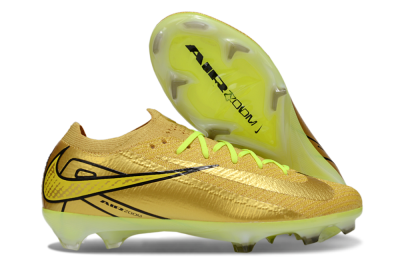 Nike Air Zoom Mercurial Vapor 16 Elite FG Football Boots - Gold/Black/Yellow