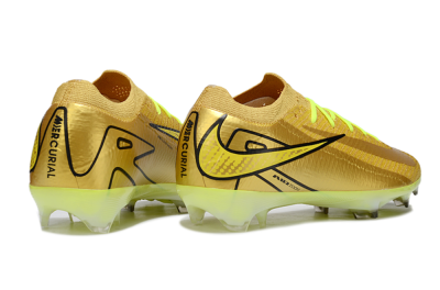 Nike Air Zoom Mercurial Vapor 16 Elite FG Football Boots - Gold/Black/Yellow