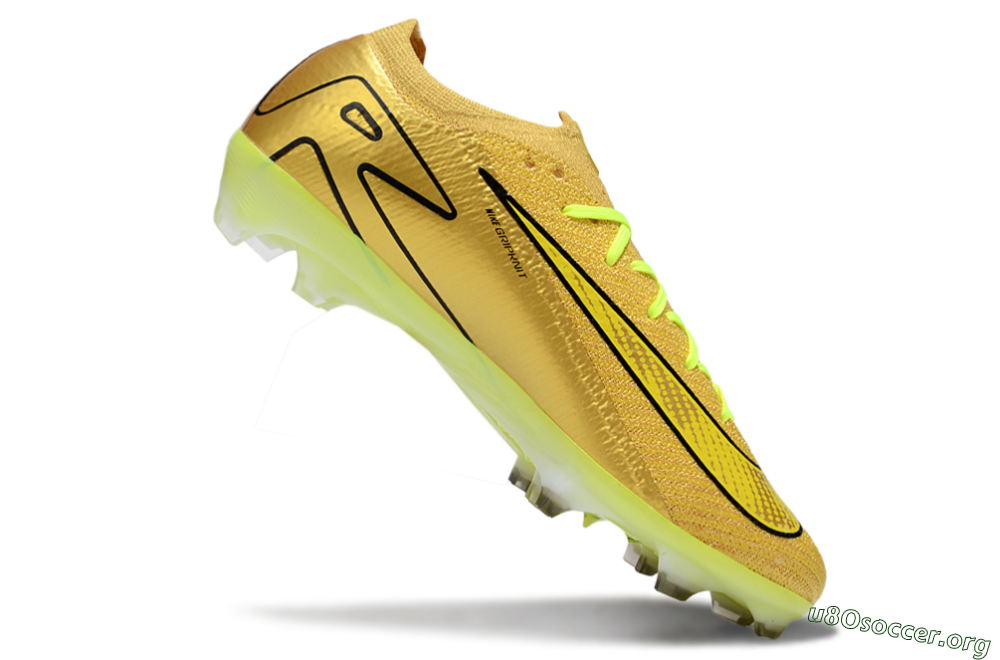 Nike Air Zoom Mercurial Vapor 16 Elite FG Football Boots - Gold/Black/Yellow 4