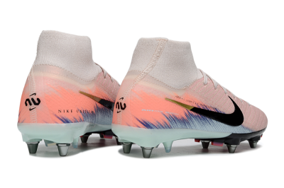 Nike Air Zoom Mercurial Superfly 10 Elite SG Football Boots - Pink/Black/Blue