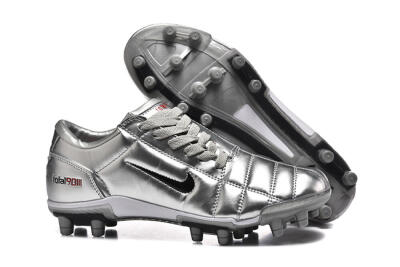Nike Total 90 III FG Football Boots - Silver/Black