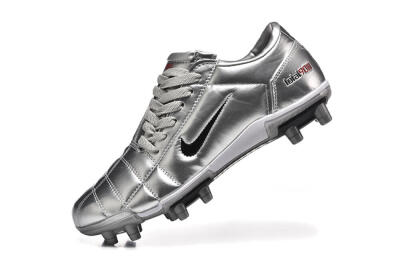 Nike Total 90 III FG Football Boots - Silver/Black