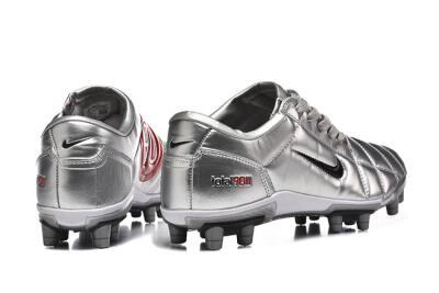 Nike Total 90 III FG Football Boots - Silver/Black