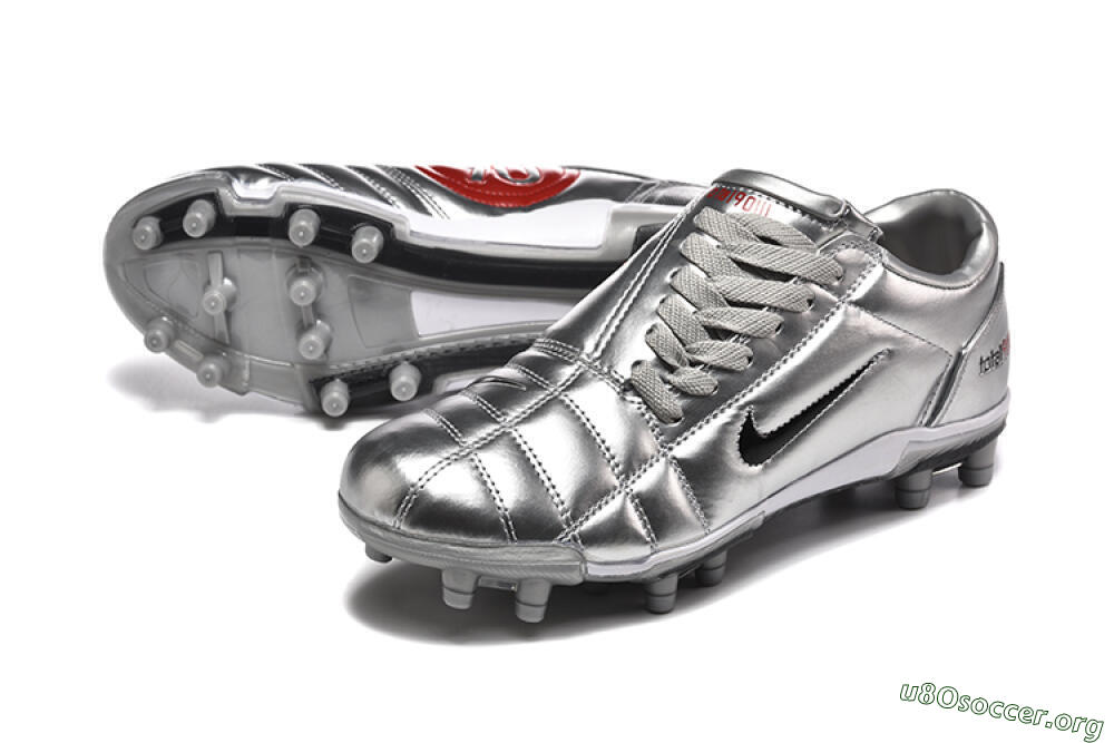 Nike Total 90 III FG Football Boots - Silver/Black 0