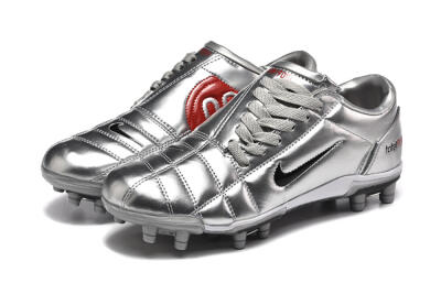 Nike Total 90 III FG Football Boots - Silver/Black