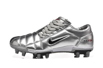 Nike Total 90 III FG Football Boots - Silver/Black