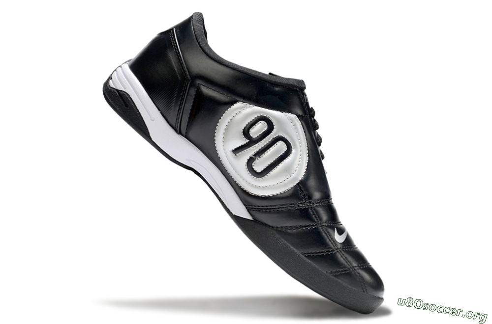 Nike Total 90 III IC Football Shoes - Black/White 4