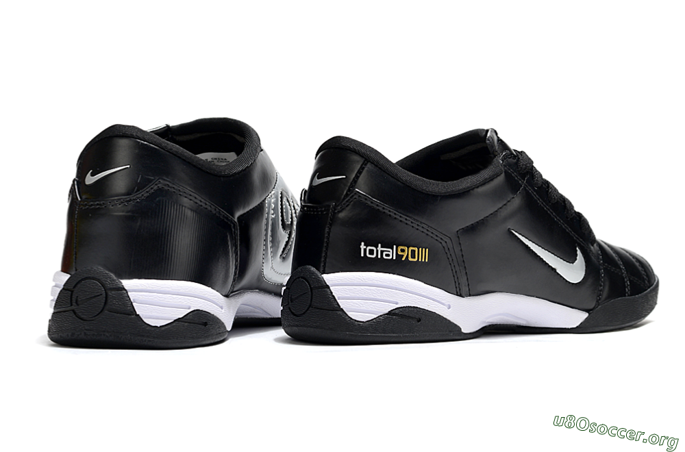 Nike Total 90 III IC Football Shoes - Black/White 6